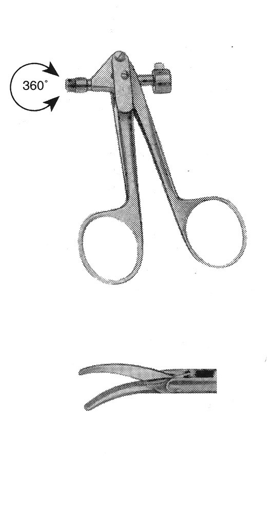 İZOLESİZ MAKAS U MODEL SAPLI  ÇAP : 5MM L36CM